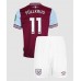 West Ham United Niclas Fullkrug #11 Hjemmedraktsett Barn 2024-25 Kortermet (+ Korte bukser)